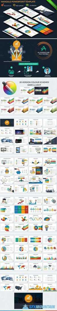 Mangalo Powerpoint Template 790567