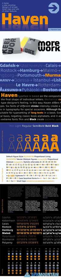 Haven Font Family