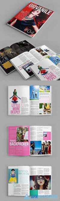 Magazine InDesign Template 65121