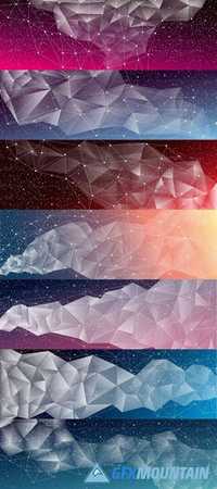 Abstract Geometric Banner