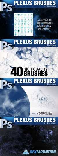 CG Plexus Brushes for Photoshop 859897