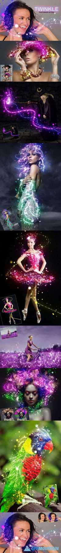 Twinkle Photoshop Action 859656