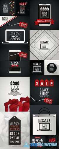 Black Friday Shopping Sale Offers Icon