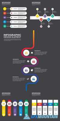 Infographic Business Report Template