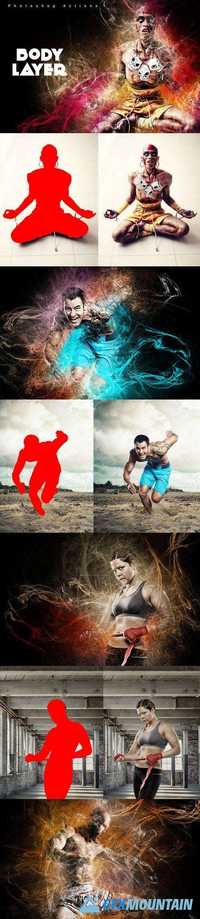 Body Layers Photoshop Actions 847901