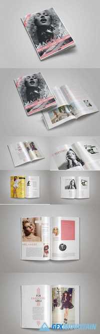 Fashion Indesign Magazine Template 709810