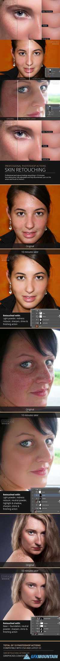  Skin Retouch Photoshop Actions  895881 