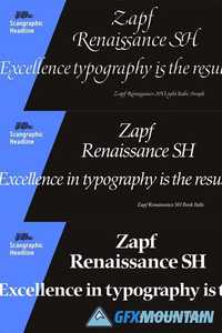 Zapf Renaissance Antiqua SH