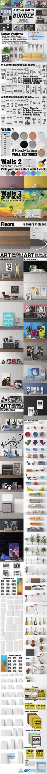 Art On Walls Scene Creator Bundle 886617