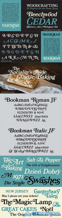 Bookman JF Pro Font Family