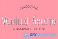 SS Vanilla Gelato Font