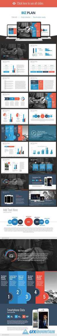 Biz Plan - Keynote Template 84329