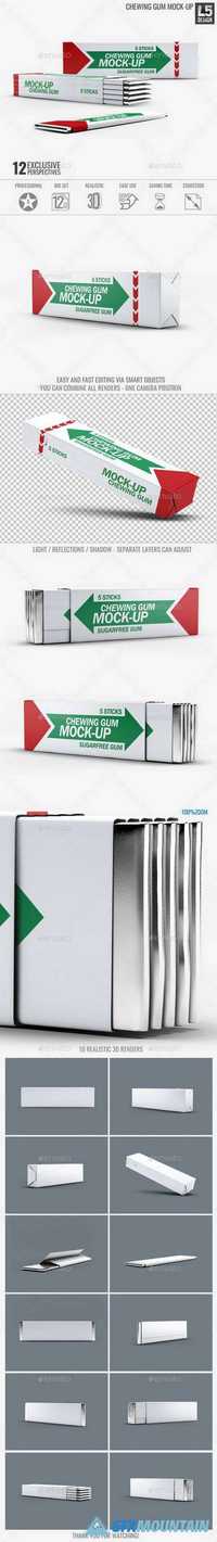 Chewing Gum Mock-up