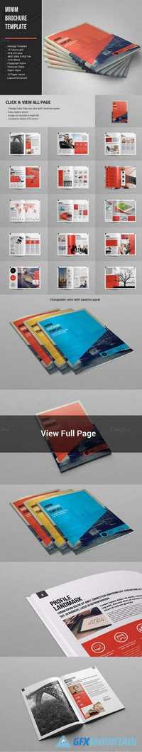 Minim Brochure Template 881502