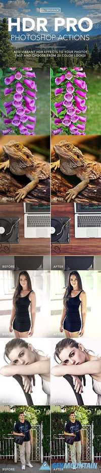  HDR PRO Photoshop Actions  951469 