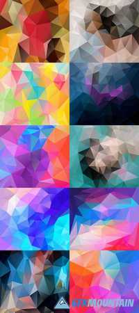 Vector Abstract Polygon Background