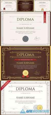 Diploma or Certificate Premium Design Template