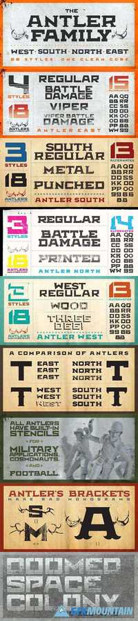 Antler Font Family