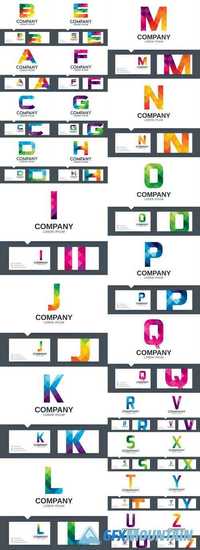 Letter Vector Logo and Business Card Template
