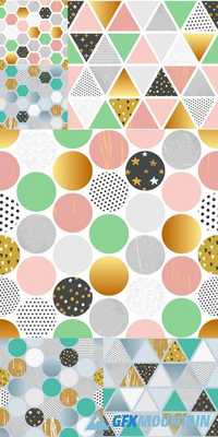 Patchwork Vector Seamless Pattern