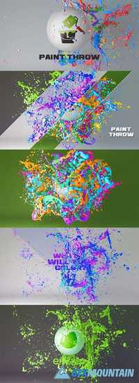 Videohive Paint Throw 15615819