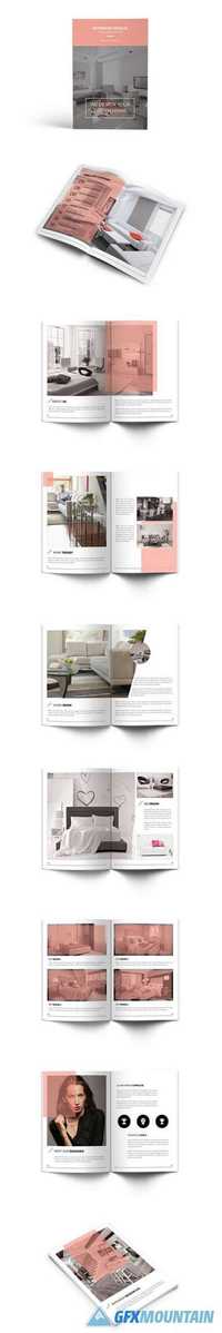 Interior Design Catalog Brochure 931778