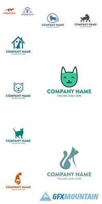 Cat Logo Template