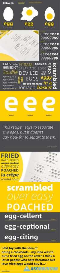 Between Font Family