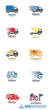 Creative Delivery Logo Design Template