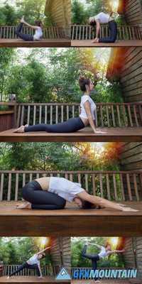 Women Relaxing in Yoga