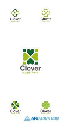 Clover Lucky Logo Icon