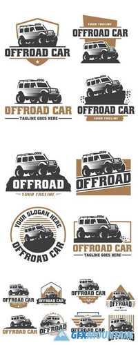 Offroad Car Vector Logo