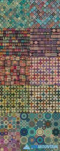 Seamless Pattern - Vintage Decorative Elements