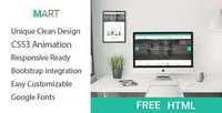 Mart – Onepage E-commerce HTML Responsive template