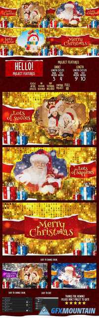 Videohive Merry Christmas Gold 18949668