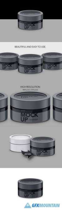 Cosmetics Pot High Angle Mockup 1077601