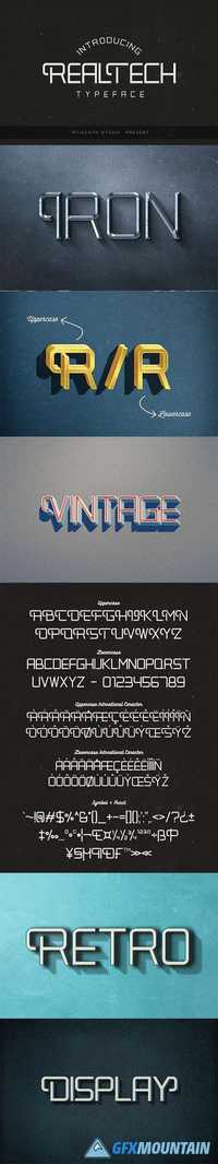 Real Tech Typeface