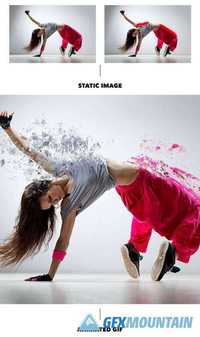 GraphicRiver - Gif Animated Shatter Photoshop Action 18381871