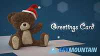Videohive Christmas Teddy Bear Greetings 13892821