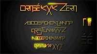 Drose KXK Zero font