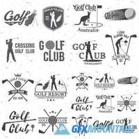 Golf Club Logo Icon