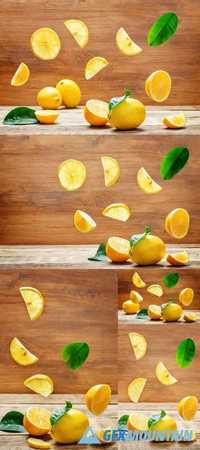 Lemons with Flying Slices