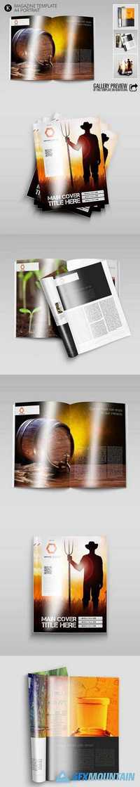 Magazine Template A4 Portrait 1039151