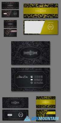 Business Card and Gift Voucher Template