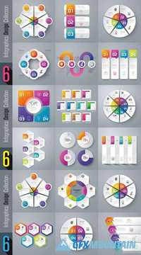 Set of Infographic Design and Business Icon