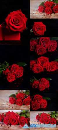 Valentine Day Red Roses Bouquet