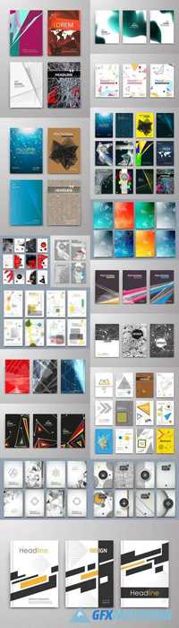 Abstract A4 Brochure Cover Design