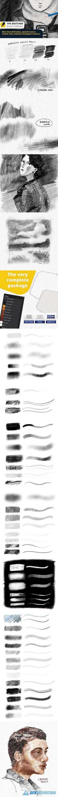 The Sketcher Collection Brushes 1176131