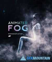 GraphicRiver - Gif Animated Fog Photoshop Action 19334115