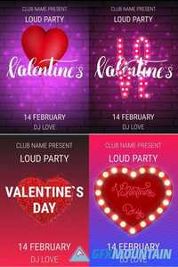 Valentines Day Party Poster